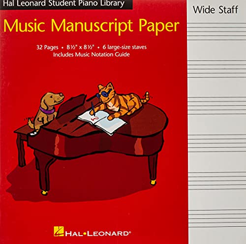 Piano manuscript paper
