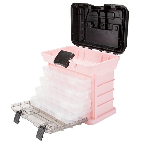 Pink Durable Tackle Box Organizer