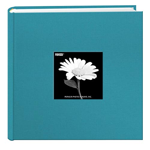 Pioneer Photo Albums Holds 200 Photos, Turquoise Blue, 4" x 6"