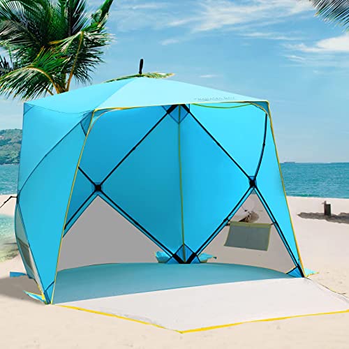 Pop-Up Beach Tent with UPF50+ Protection