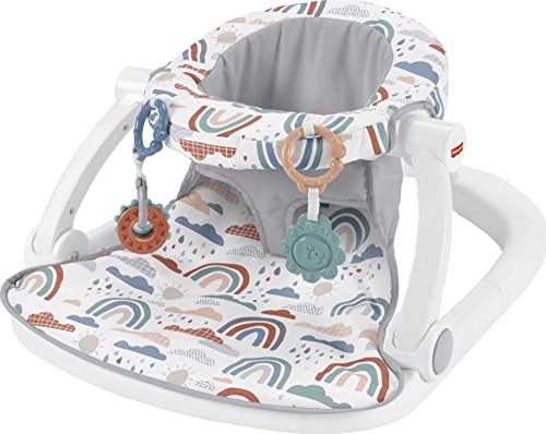 Portable Baby Chair with Toys, Rainbow Showers
