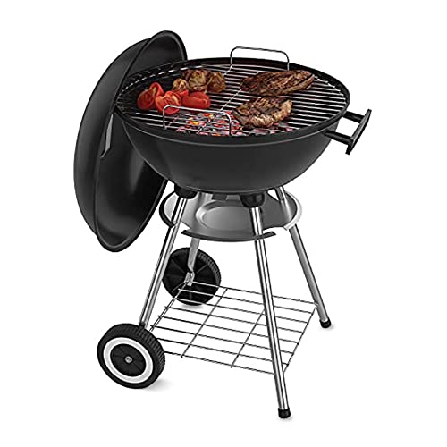 Portable Charcoal Grill with Wheels