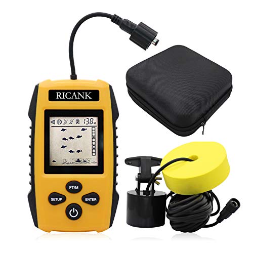 Portable Fish Finder with Hard Travel Case