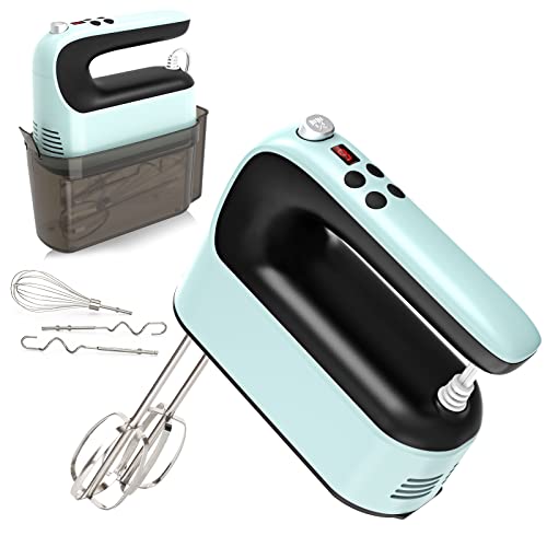 Powerful 9-Speed Digital Hand Mixer Electric