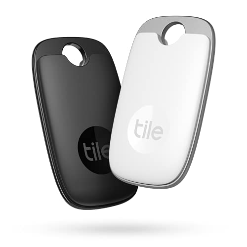 Powerful Bluetooth Tracker: Tile Pro 2-Pack in Black/White