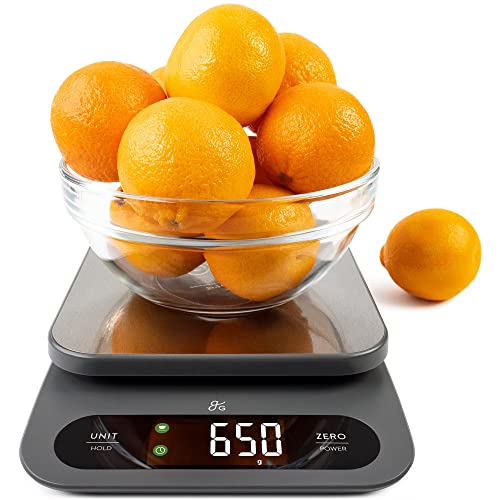 Premium High Capacity Kitchen Scale with LCD Screen & Stainless Steel Platform