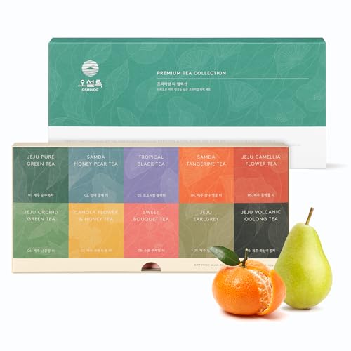 Premium Organic Tea Sampler - Jeju Island Flavors
