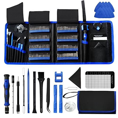 PRO Computer Repair Tool Kit with 120 Bits Magnetic Set