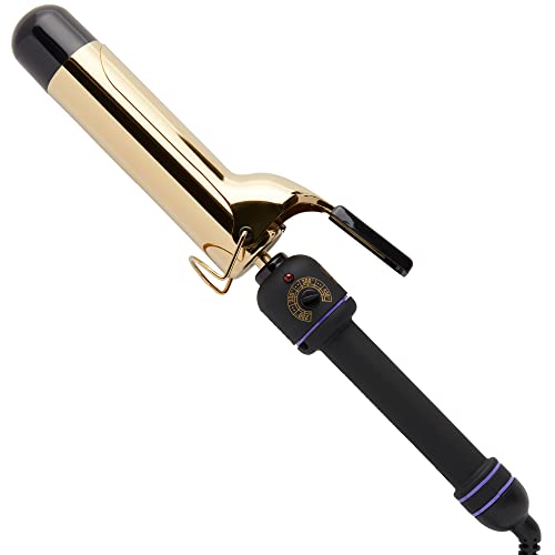 Pro Signature Gold Curling Iron for Long-Lasting, Defined Curls