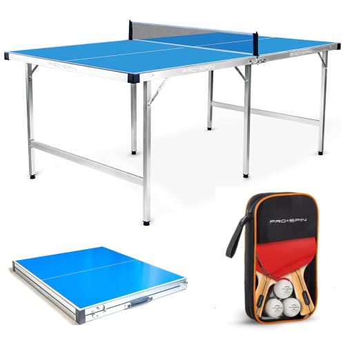 PRO-SPIN Midsize Foldable Ping Pong Table
