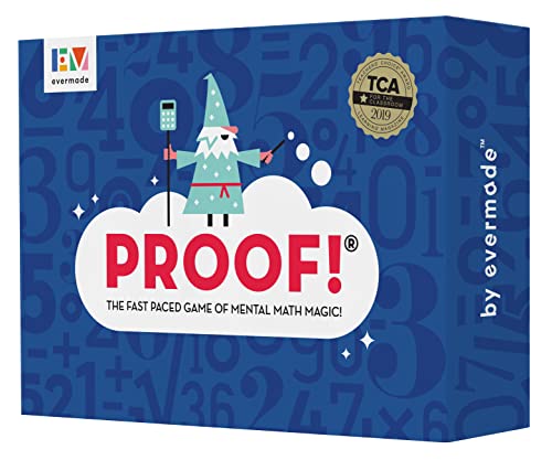 Proof! Math Game: Fast Paced Mental Math Magic - Educational Fun for Ages 9+