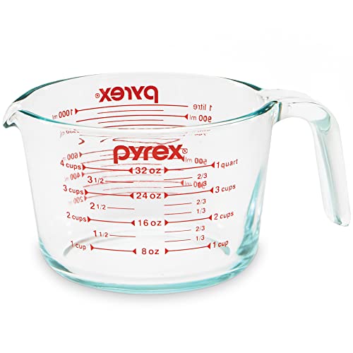 Pyrex 4-Cup Glass Measuring Cup