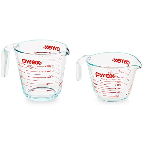 Pyrex Glass Measuring Cup Set