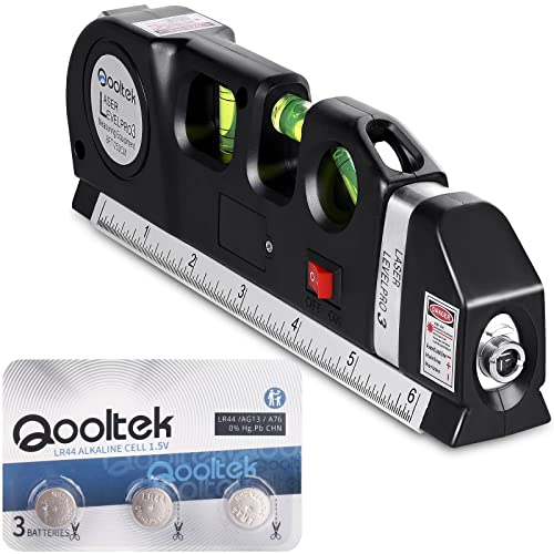 Qooltek Cross Line Laser Level Tool