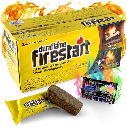 Quick Ignition Fire Logs (24 Pack)