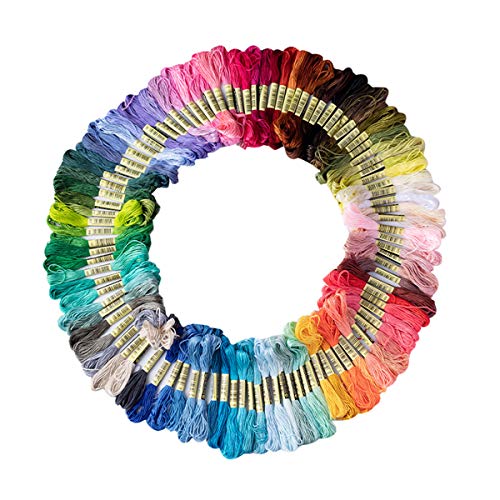 Rainbow Embroidery Floss Craft Set