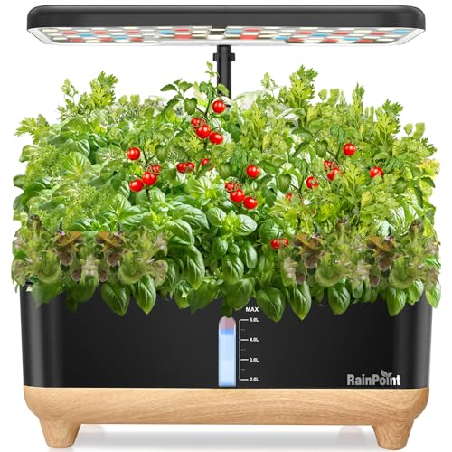 RAINPOINT 13-Pod Indoor Hydroponic Garden Vegetable Growing Kit