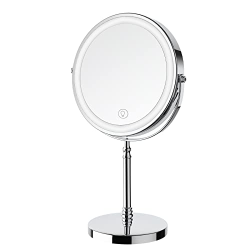 Rechargeable Double Sided Makeup Mirror