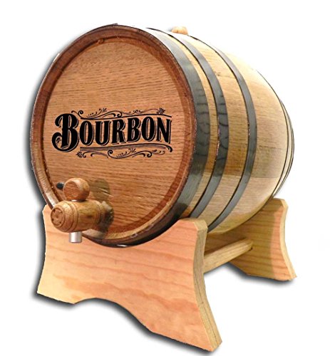 ReCoop® 1 Gallon American Oak Bourbon Aging Barrel with Stand and Spigot