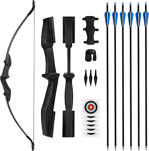 Recurve Bow and Arrow Set for Adults