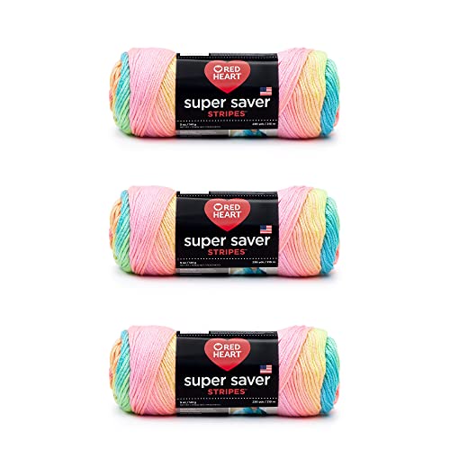 Red Heart Super Saver Yarn 3 Pack