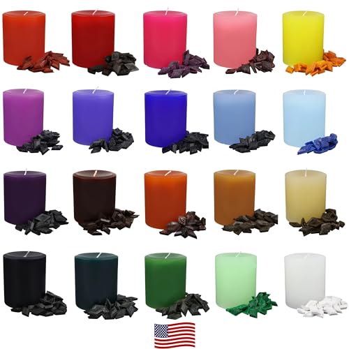 Reddig-Glo Candle Dye: 20 USA-Made Colors for Soy or Paraffin Wax