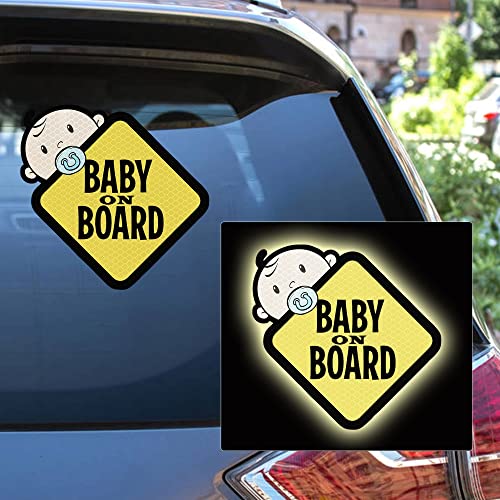 Reflective Car Safety Signs- 2 Pack