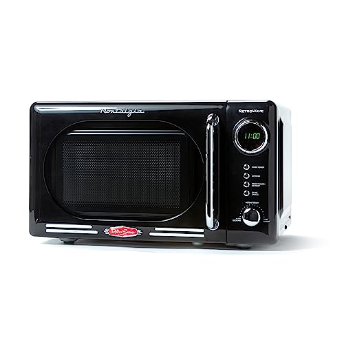 Retro Compact Microwave Oven - 0.7 Cu. Ft.