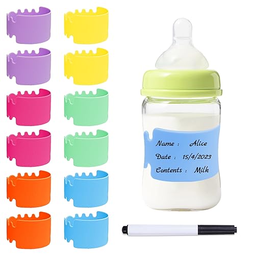 Reusable Waterproof Silicone Bottle Labels