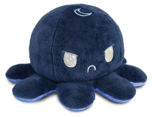 Reversible Octopus Plushie: Day + Night Mood Animals