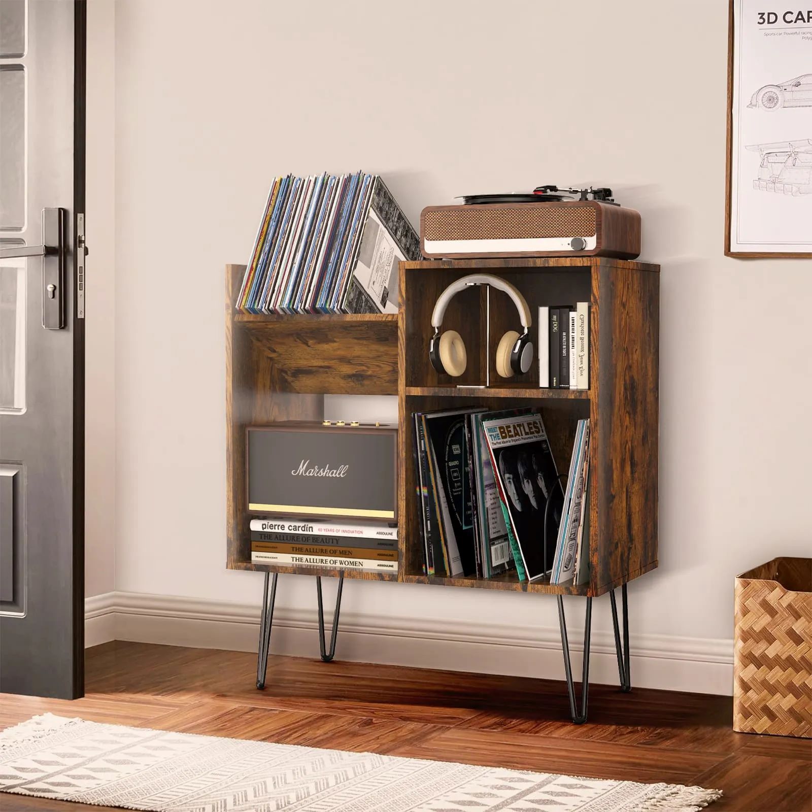Review: Best Vinyl Record Player Stand for Your Collection
