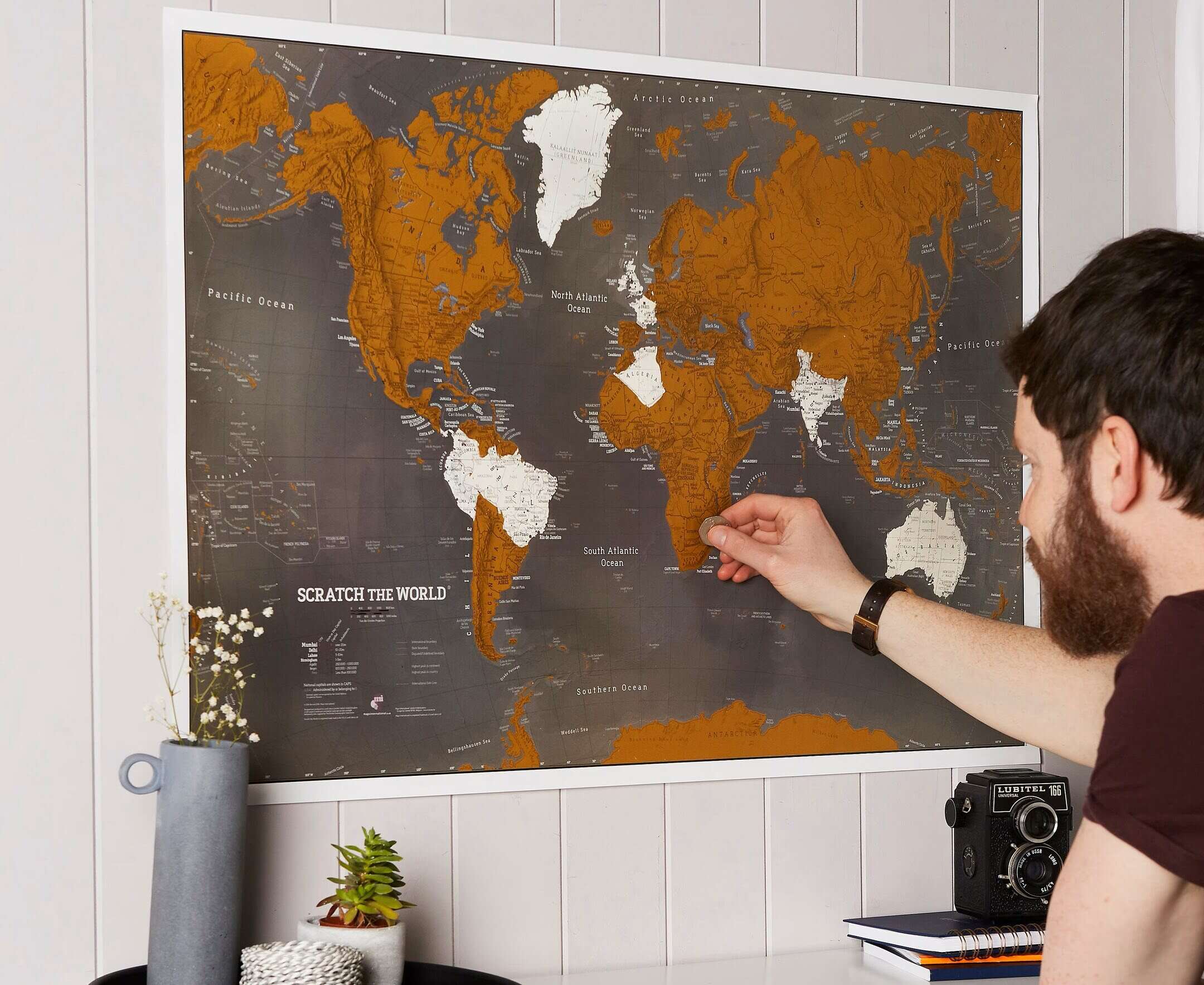 Review: Scratch-Off Travel Map Unveils Your Wanderlust