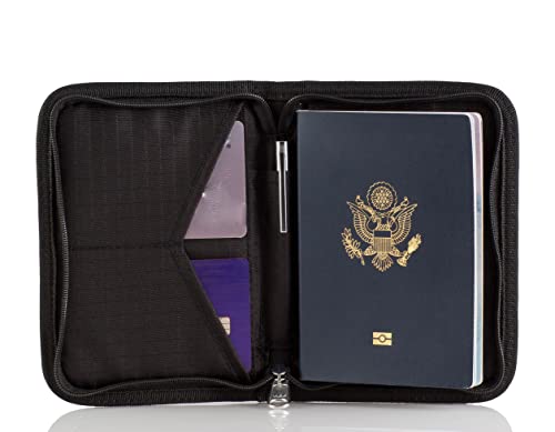 RFID-Blocking Family Passport Wallet