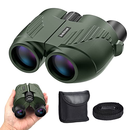 Rodecirant 20X25 Compact Waterproof Binoculars for Bird Watching & Hiking