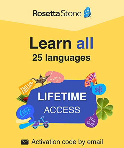 Rosetta Stone Lifetime Languages Access