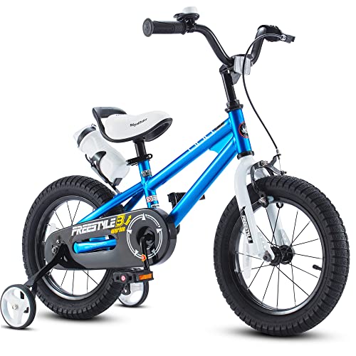 RoyalBaby Kids Bike 16 Inch Blue
