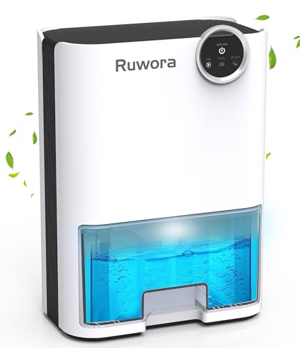 RUWORA 9300 Cubic Feet Dehumidifier with Auto Shut Off and LED Light