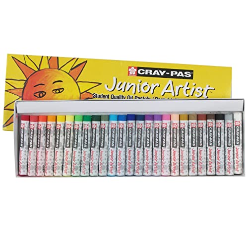 Sakura Junior Soft Oil Pastels - 25 Color Set