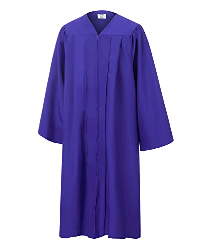 SAMDEEMI Purple Graduation Gown
