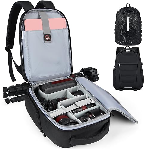 SDYSM Professional Camera Backpack: Waterproof, Large Capacity, Anti Theft