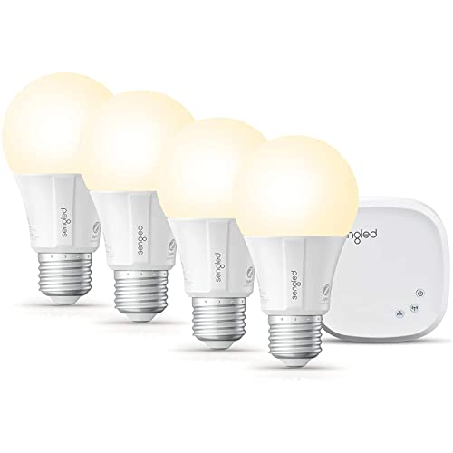 Sengled Smart Light Bulb Starter Kit, 4-Bulb Hub Set