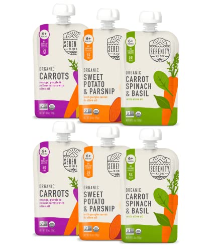 Serenity Kids Organic Baby Food Pouches