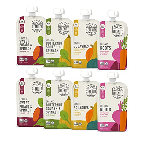 Serenity Kids Organic Baby Food Pouches
