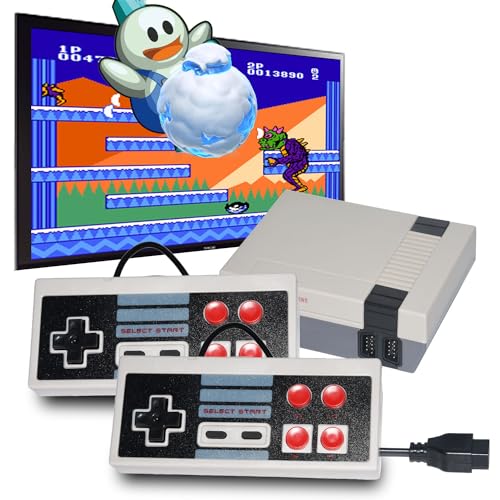 SHMILYS Classic Mini Console: 777 Old-School Games for Adults & Kids