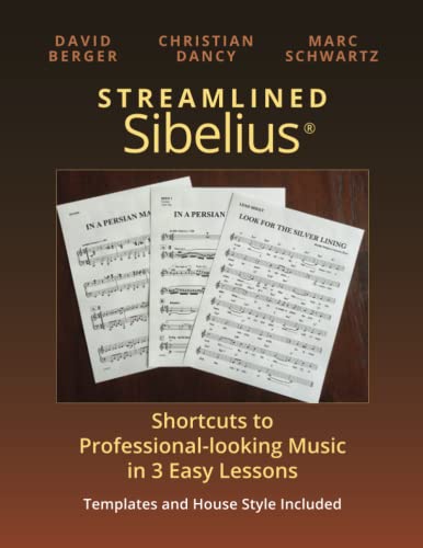 Sibelius: Shortcuts to Professional-looking Music