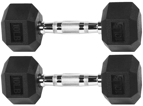 Signature Fitness 10LB Dumbbell Pair