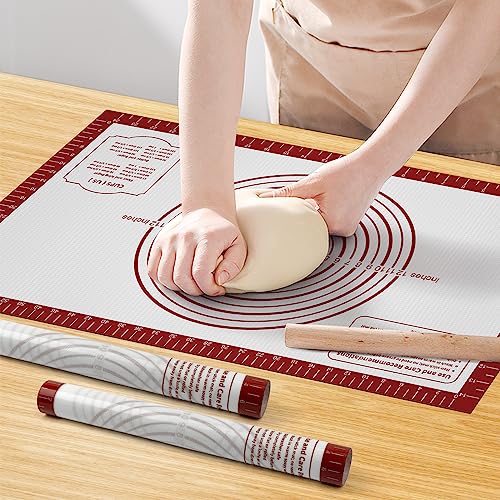 Silicone Baking Mat, Non-Stick Pastry Mat