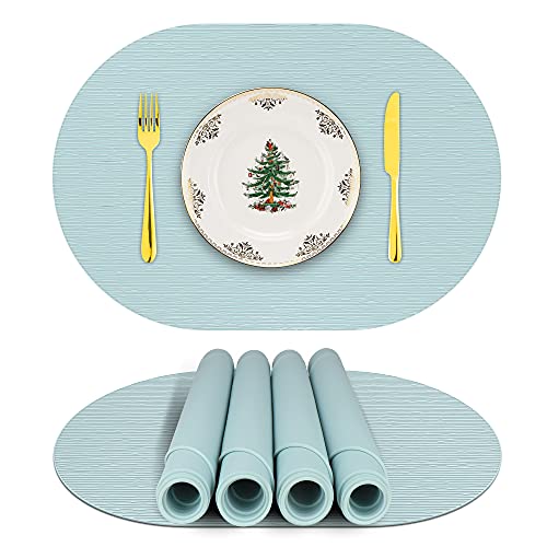 Silicone Oval Placemats