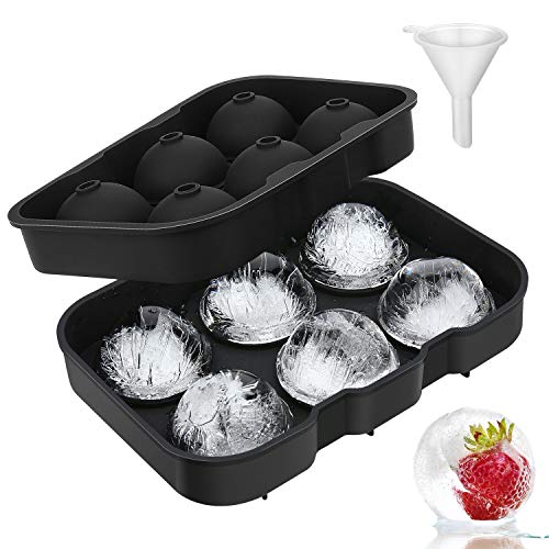 Silicone Sphere Ice Ball Maker for Whiskey and Cocktails