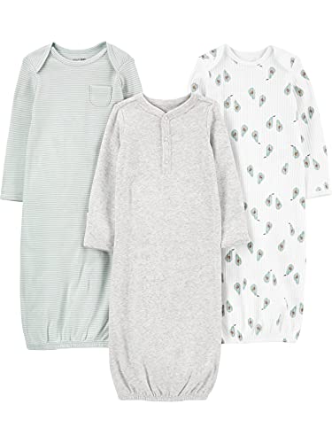 Simple Joys Baby Sleeper Gown 3-Pack